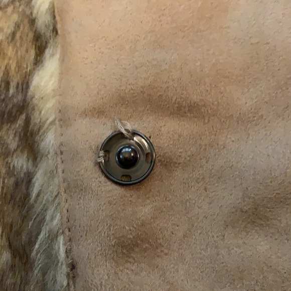 Crosby XL faux suede and faux fur lined vest - Picture 3 of 13